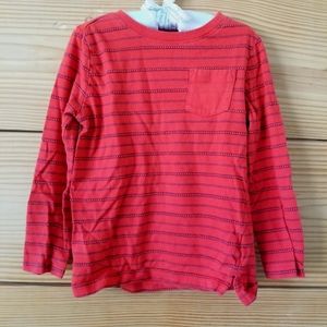 [Old Navy] Red Striped Long Sleeved Tee